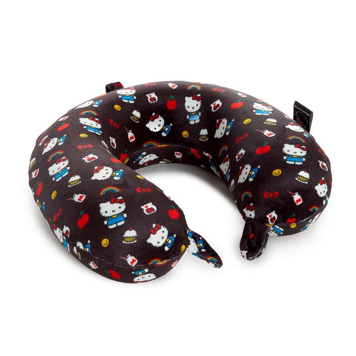 Black Hello Kitty Hello Kitty x FUL Classic Neck Pillow | CA_HK80063