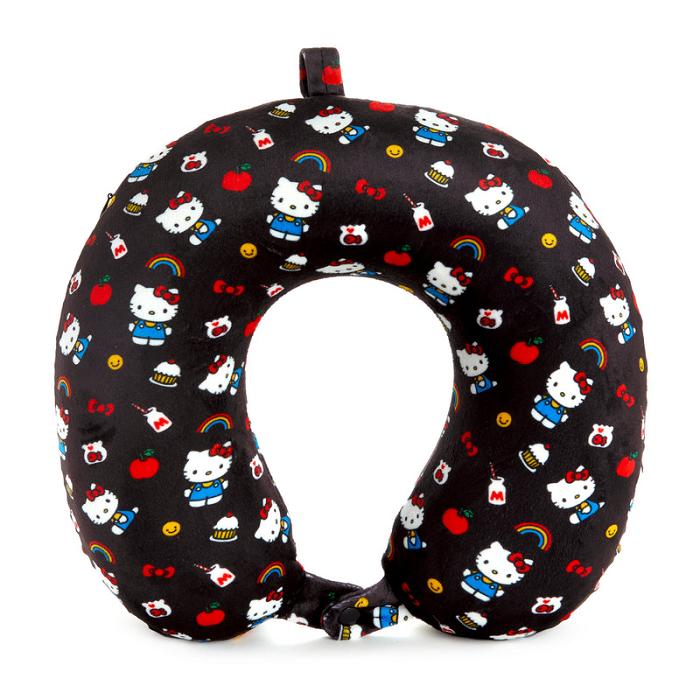 Black Hello Kitty Hello Kitty x FUL Classic Neck Pillow | CA_HK80063