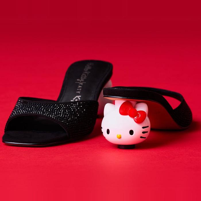 Black Hello Kitty Hello Kitty x Katy Perry Mule (Black) | CA_HK40165