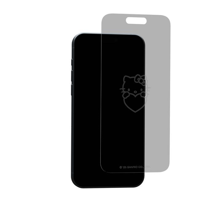 Black Hello Kitty Hello Kitty x Screen Skinz Hands Heart Clear Screen Protector | CA_HK77641