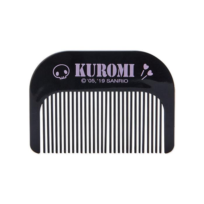 Black Hello Kitty Kuromi 2-Piece Mirror and Comb Set | CA_HK20339