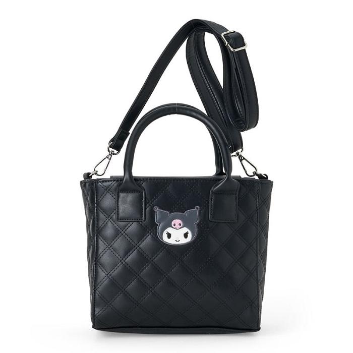 Black Hello Kitty Kuromi 2-Way Mini Quilted | CA_HK53814