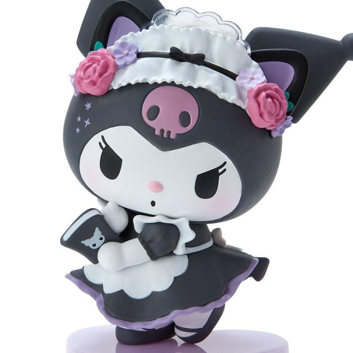 Black Hello Kitty Kuromi Boxed Mini Figurine | CA_HK17919