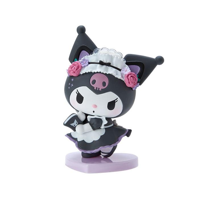 Black Hello Kitty Kuromi Boxed Mini Figurine | CA_HK17919