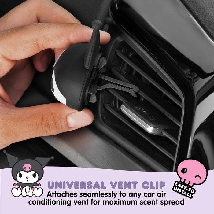 Black Hello Kitty Kuromi Car Air Freshener | CA_HK93002