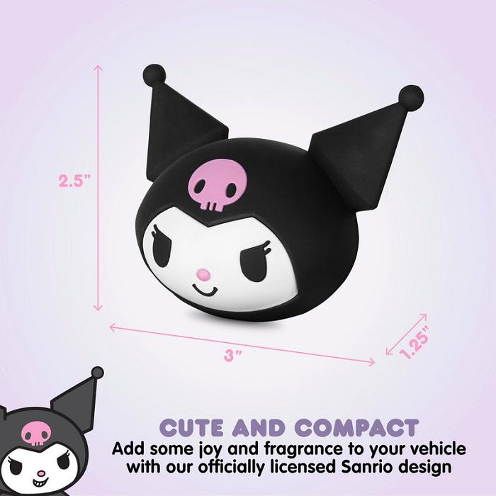 Black Hello Kitty Kuromi Car Air Freshener | CA_HK93002