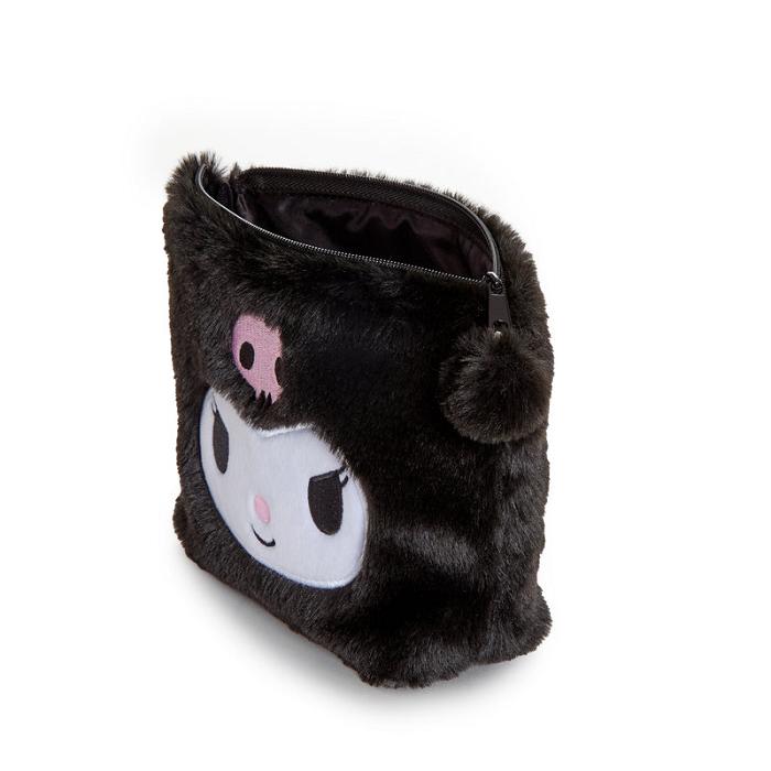 Black Hello Kitty Kuromi Classic Plush Zipper | CA_HK69845