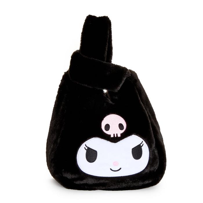 Black Hello Kitty Kuromi Classic Plush | CA_HK70778