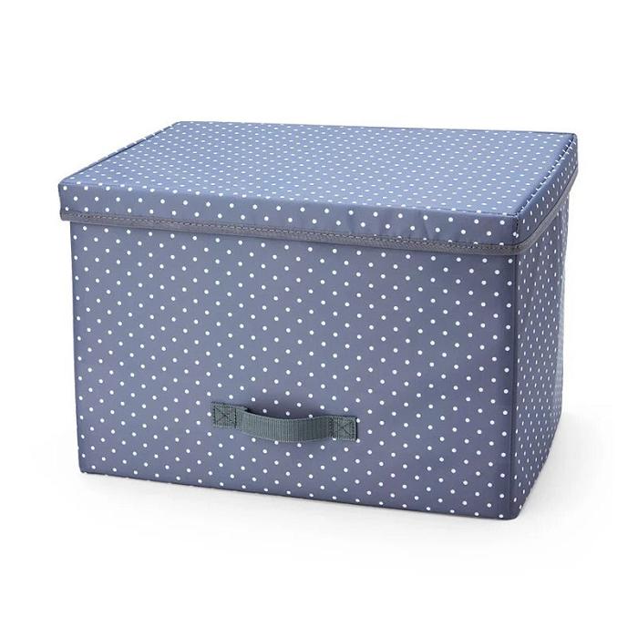 Black Hello Kitty Kuromi Foldable Storage Box (Large) | CA_HK57629