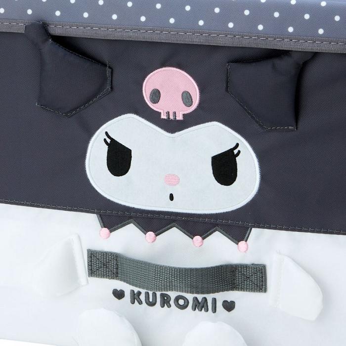 Black Hello Kitty Kuromi Foldable Storage Box (Large) | CA_HK57629