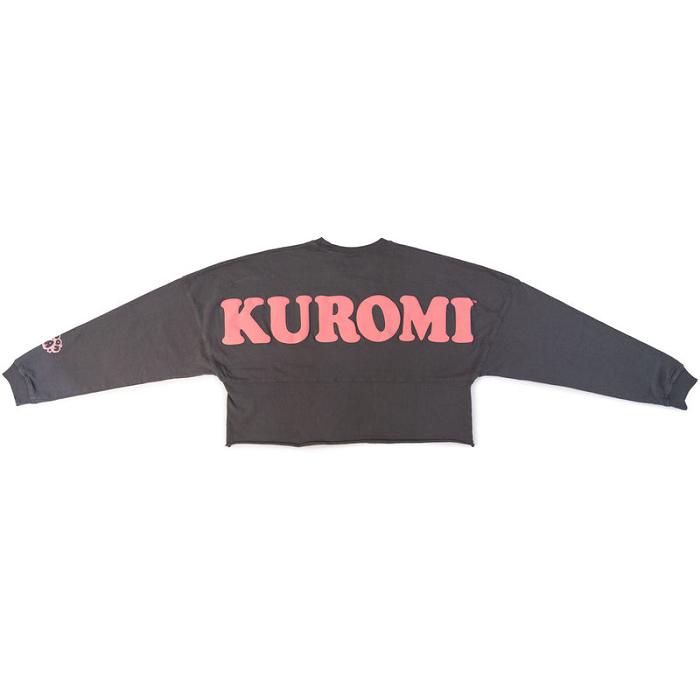 Black Hello Kitty Kuromi JapanLA Cropped Spirit Jersey | CA_HK48642