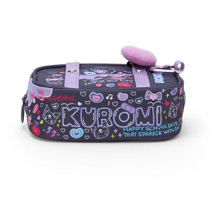 Black Hello Kitty Kuromi Mini Handbag (Sanrio Academy Series) | CA_HK46110