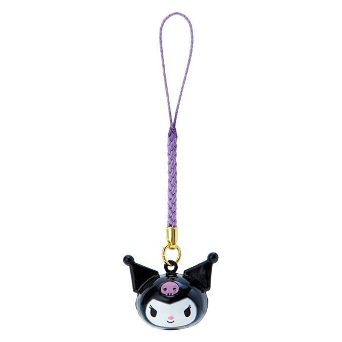 Black Hello Kitty Kuromi Mini Mascot Bell Charm | CA_HK70457