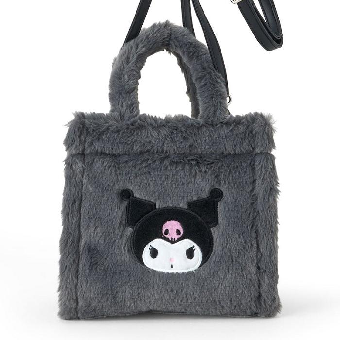 Black Hello Kitty Kuromi Plush 2-Way Mini | CA_HK92056