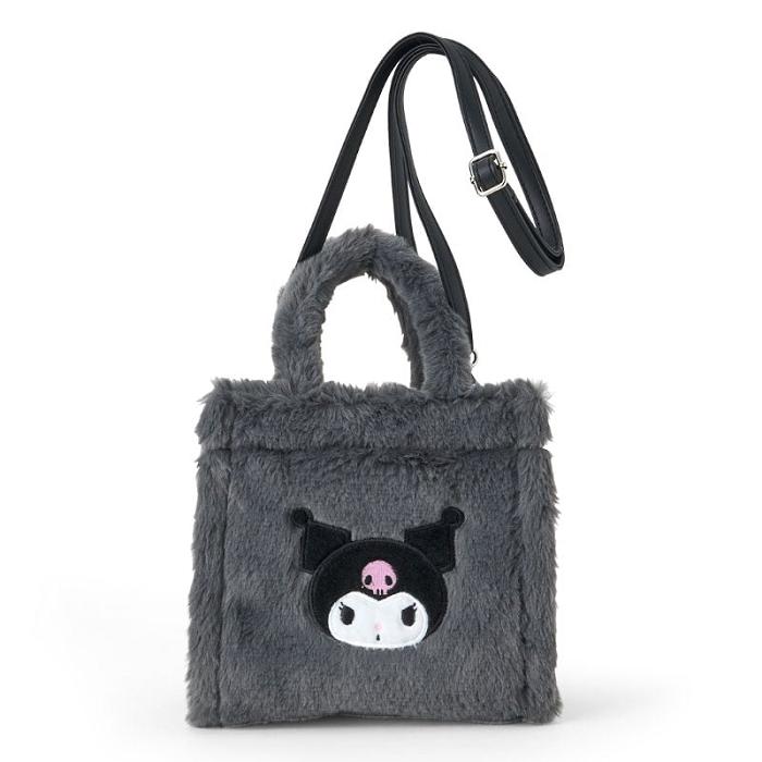 Black Hello Kitty Kuromi Plush 2-Way Mini | CA_HK92056