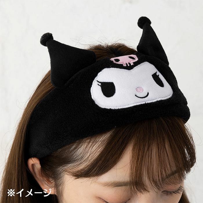 Black Hello Kitty Kuromi Plush Headband | CA_HK24897