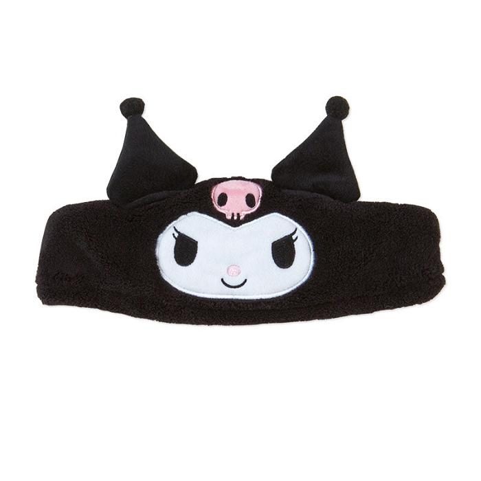 Black Hello Kitty Kuromi Plush Headband | CA_HK24897