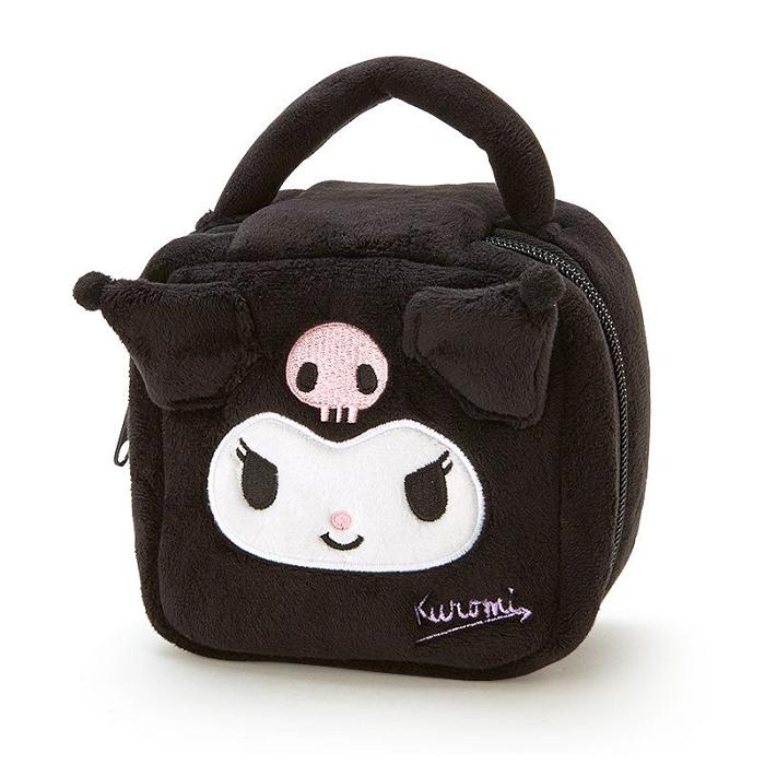 Black Hello Kitty Kuromi Plush Travel | CA_HK37704