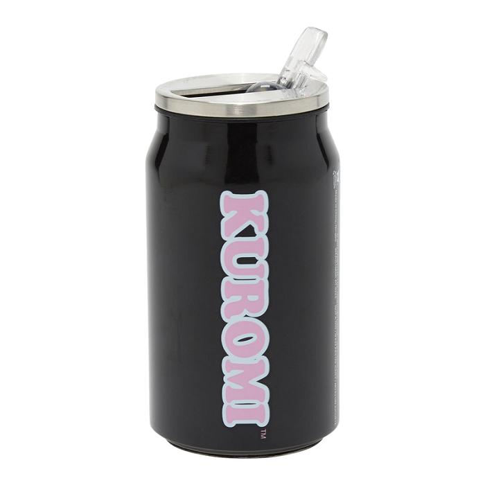 Black Hello Kitty Kuromi Soda Can Water Bottle | CA_HK73492