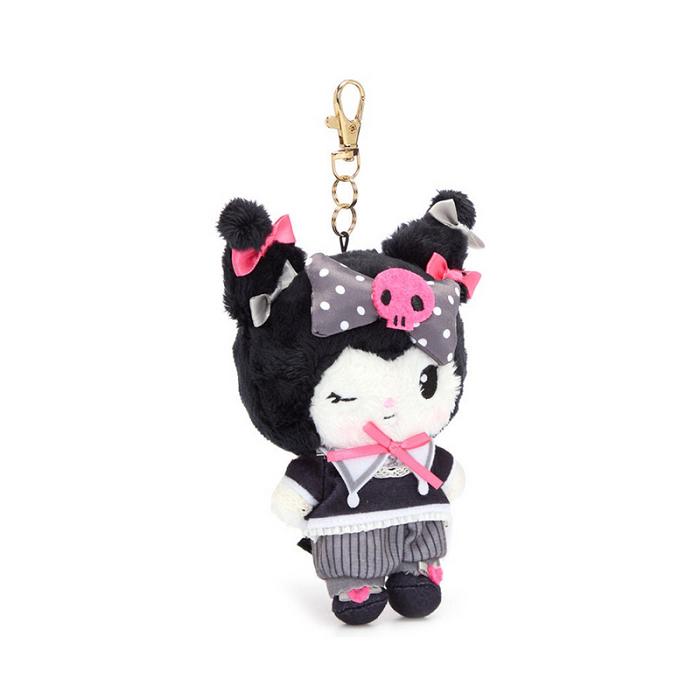 Black Hello Kitty Kuromi Winking Plush Mascot (Dainty Doll Series) | CA_HK57276