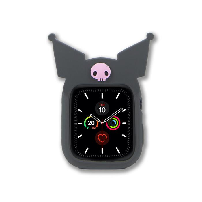 Black Hello Kitty Kuromi x Sonix Silicone Face Watch Bumper | CA_HK73175