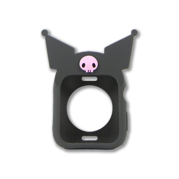 Black Hello Kitty Kuromi x Sonix Silicone Face Watch Bumper | CA_HK73175