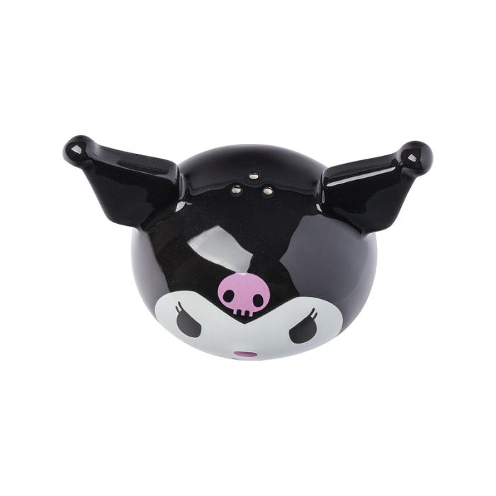 Black Hello Kitty My Melody And Kuromi Sculpted Ceramic Salt and Pepper Set | CA_HK57233