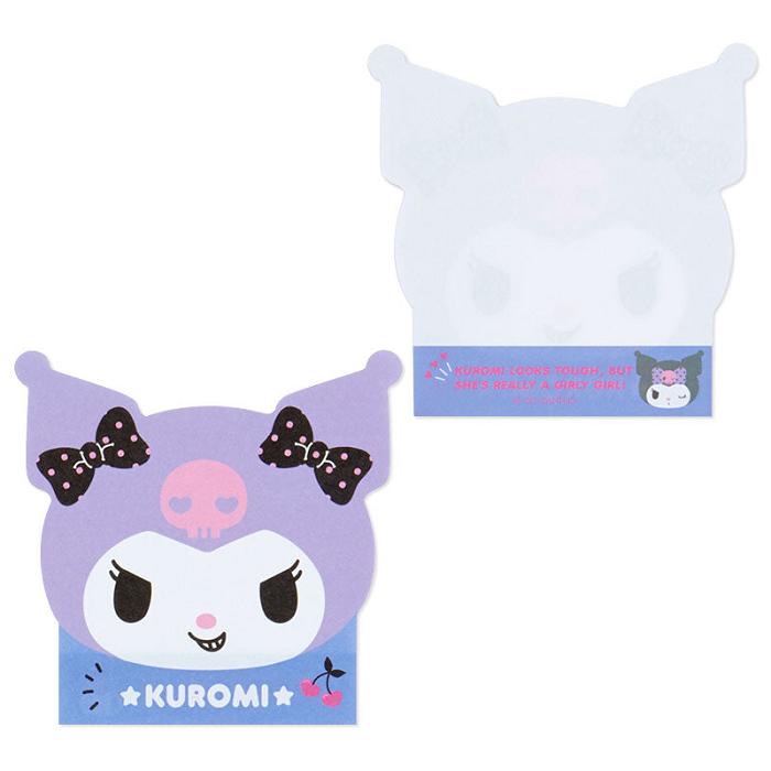 Black / Pink Hello Kitty Kuromi Die-cut Memo Pad | CA_HK78880