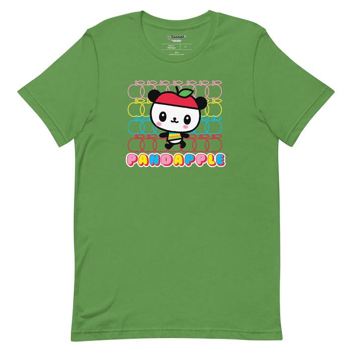 Black / White / Blue / Green Hello Kitty Pandapple Apple Fever Tee | CA_HK33162