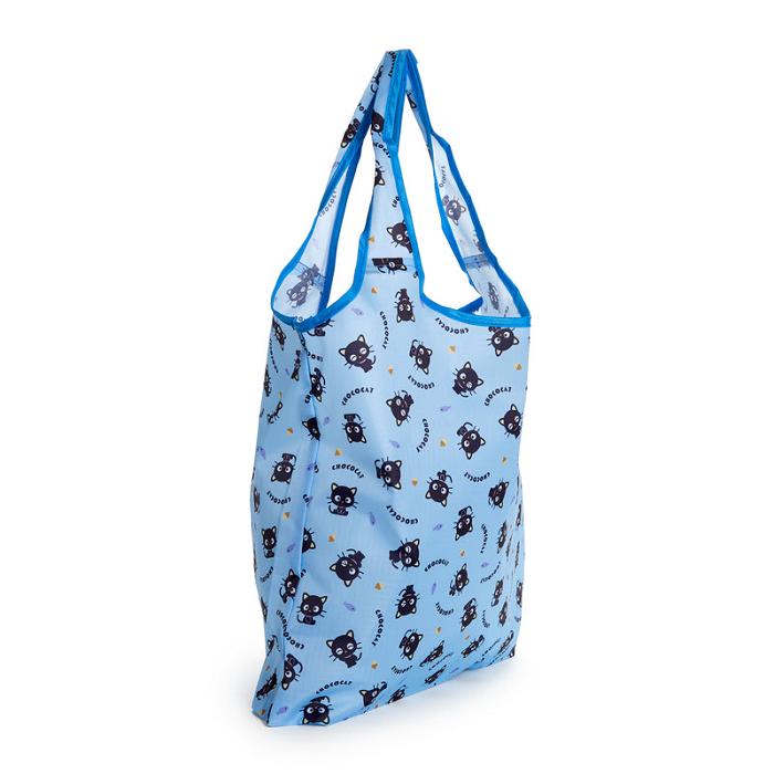 Blue Hello Kitty Chococat Reusable Tote Bag | CA_HK82357