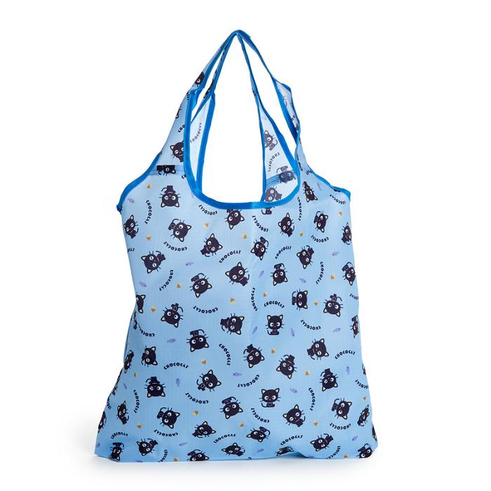 Blue Hello Kitty Chococat Reusable Tote Bag | CA_HK82357