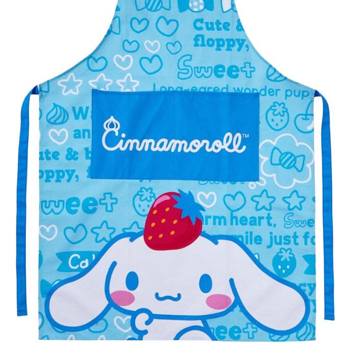 Blue Hello Kitty Cinnamaroll Berry Sweets Apron | CA_HK17434