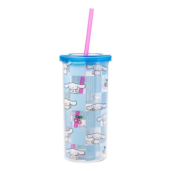 Blue Hello Kitty Cinnamoroll 20oz Cherry Travel Tumbler | CA_HK61841