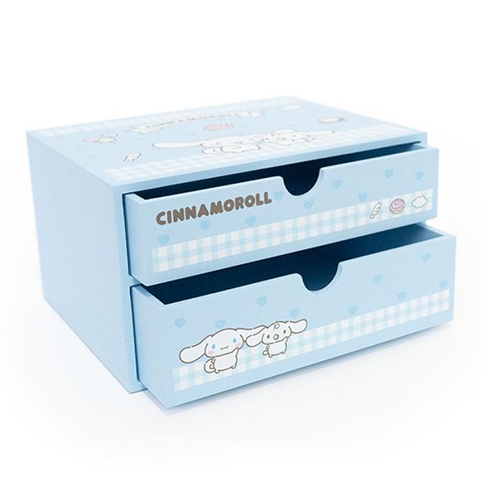 Blue Hello Kitty Cinnamoroll 2-Drawer Storage Chest | CA_HK85514