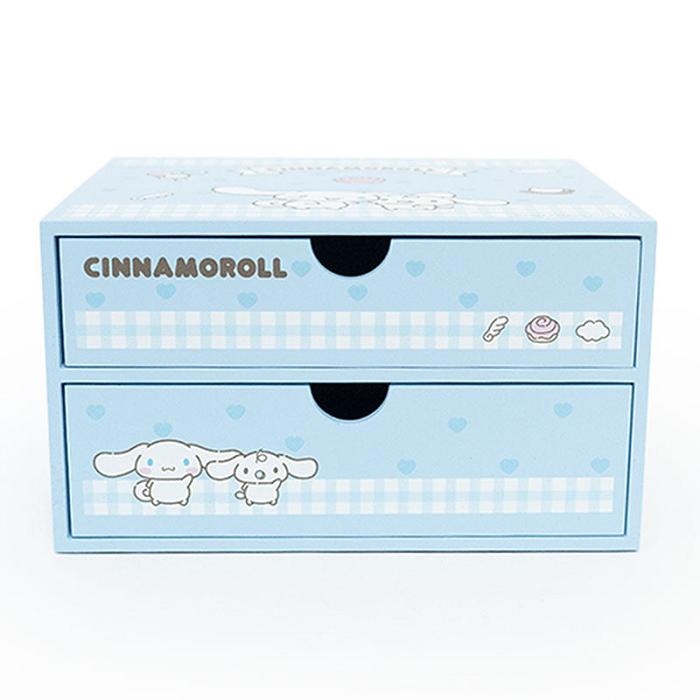 Blue Hello Kitty Cinnamoroll 2-Drawer Storage Chest | CA_HK67488