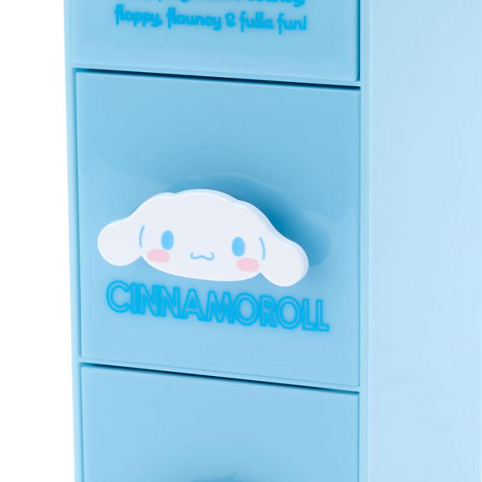 Blue Hello Kitty Cinnamoroll 3-Tier Besties Stacking Container | CA_HK60416