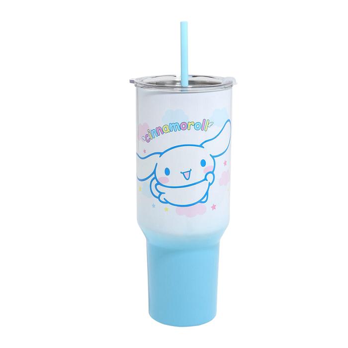 Blue Hello Kitty Cinnamoroll 40oz Stainless Steel Travel Tumbler | CA_HK32909