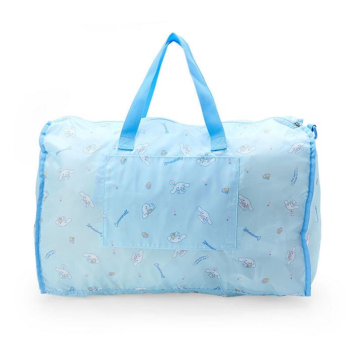 Blue Hello Kitty Cinnamoroll All-Over Print Foldable Weekender Bag | CA_HK82764