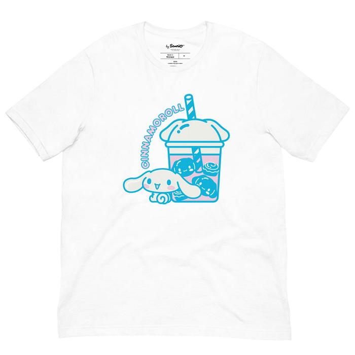 Blue Hello Kitty Cinnamoroll Bubble Tea Tee | CA_HK42093