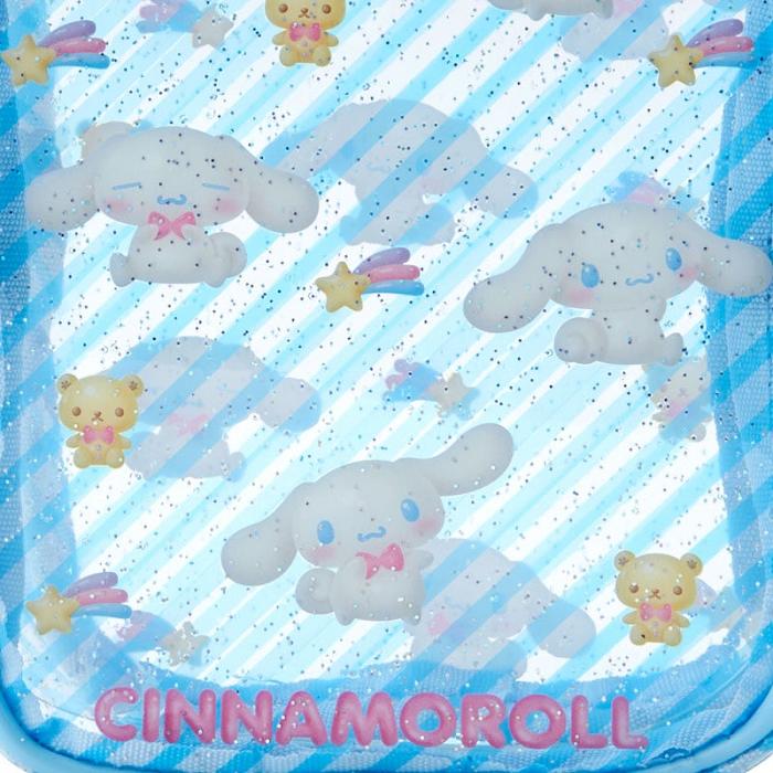 Blue Hello Kitty Cinnamoroll Clear Mini Zipper | CA_HK48592