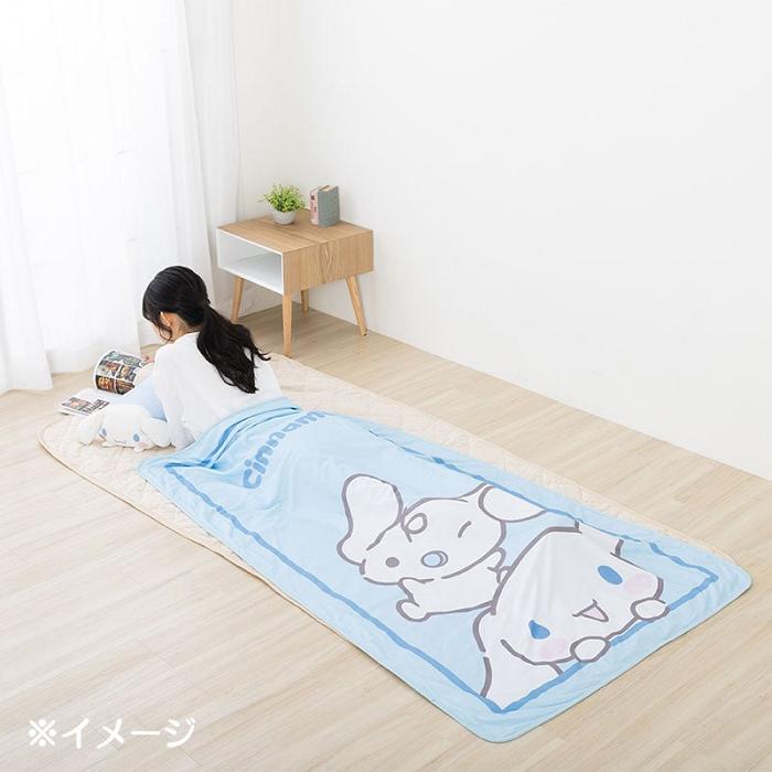 Blue Hello Kitty Cinnamoroll Cool and Comfy Throw Blanket | CA_HK90350