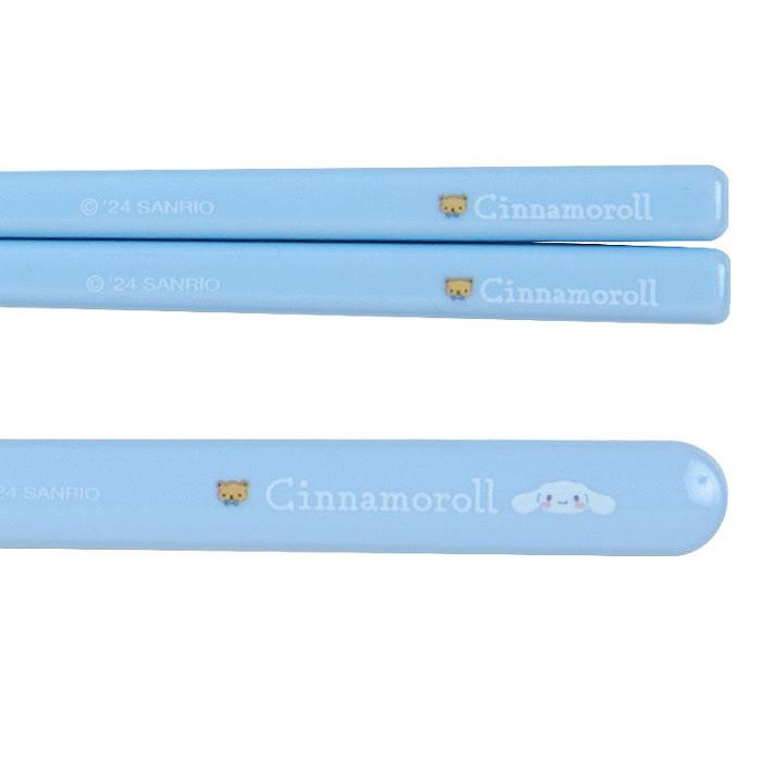 Blue Hello Kitty Cinnamoroll Everyday Chopsticks & Spoon Set | CA_HK46325