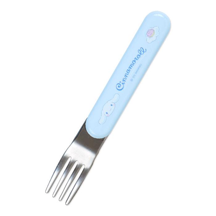 Blue Hello Kitty Cinnamoroll Everyday Utensil Set Trio | CA_HK90727