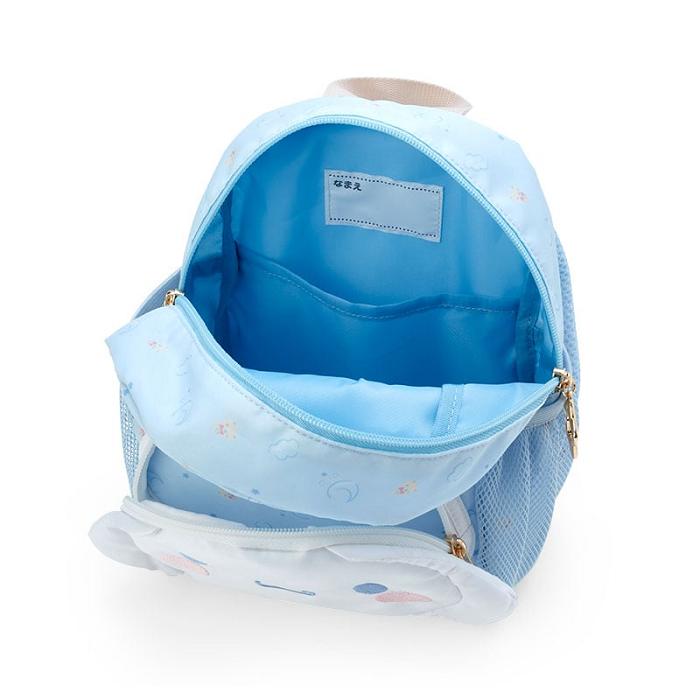 Blue Hello Kitty Cinnamoroll Face Kids Backpack | CA_HK26510