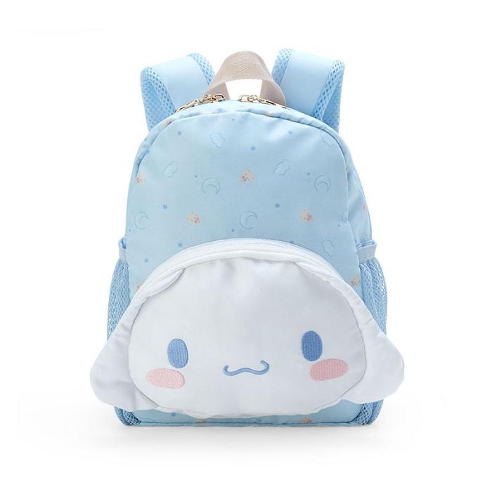 Blue Hello Kitty Cinnamoroll Face Kids Backpack | CA_HK26510