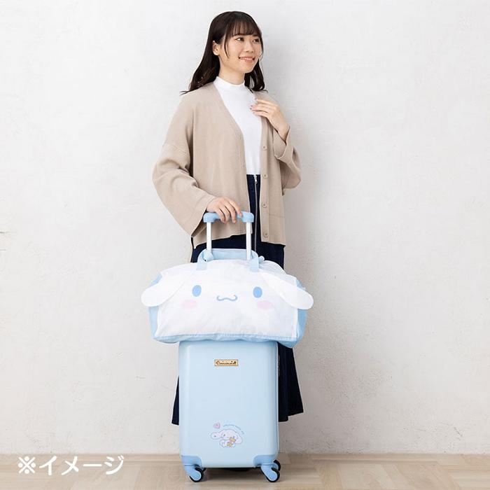 Blue Hello Kitty Cinnamoroll Foldable Mascot Weekender Bag | CA_HK81199