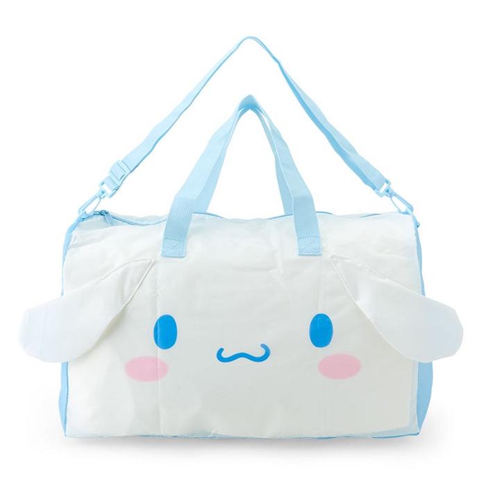 Blue Hello Kitty Cinnamoroll Foldable Mascot Weekender Bag | CA_HK81199