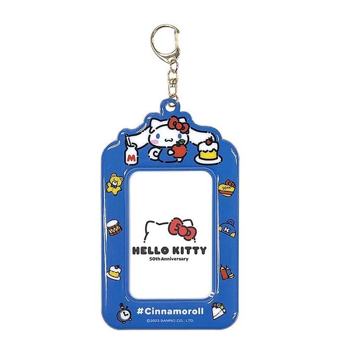 Blue Hello Kitty Cinnamoroll ID Badge Holder (Hello, Everyone! Series) | CA_HK71270