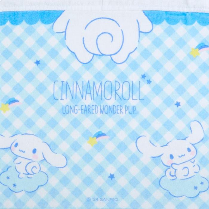 Blue Hello Kitty Cinnamoroll Kids Hooded Towel | CA_HK16672