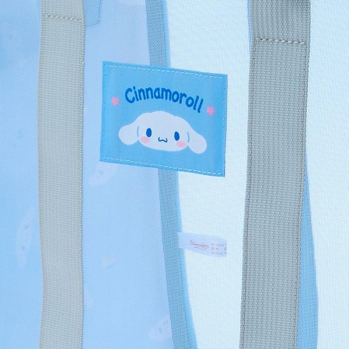 Blue Hello Kitty Cinnamoroll Mesh Storage Tote (Medium) | CA_HK85626